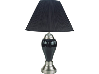 6115-BK TABLE LAMP Black